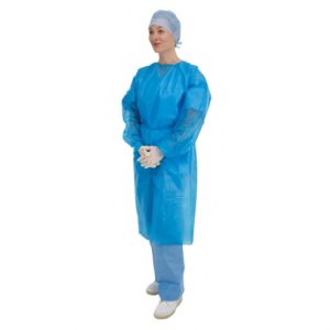 Premier Disposable Non Sterile Long Sleeve Gowns (1 x 50) - Swash Hygiene